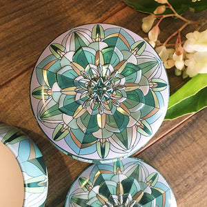 Art Deco Tin - Bamboo & White Lily